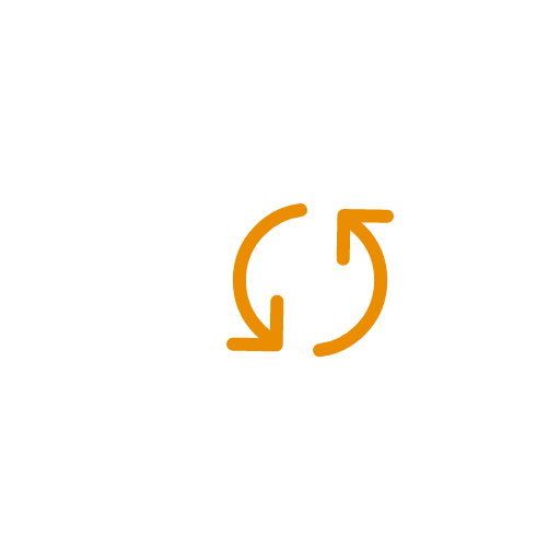 Icon: Wolke mit Pfeilen