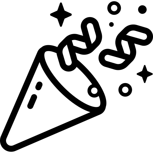Icon: Konfetti.